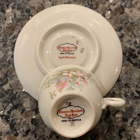 Theodore Haviland Vintage Teacup And Saucer Set - Picture 2 of 5